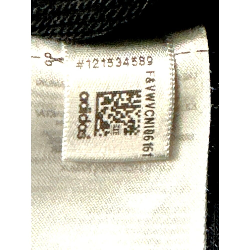 Adidas Black Hoodie White Stripes Kangaroo Pocket Drawstring Size Large Unisex - Picture 13 of 14